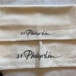 Set of Three (3) 3.1 Phillips Jim shoe or dust bags